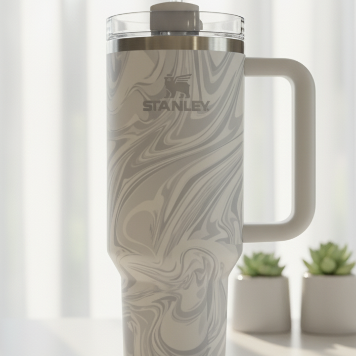 Stanley Marble Print Tumbler