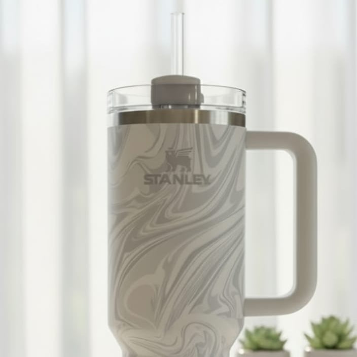 Stanley Marble Print Tumbler