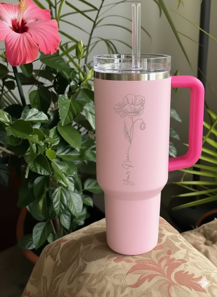 Customized Stanley Floral Print Design